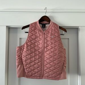 Women’s Pink Nike Aerolayer Vest - XL